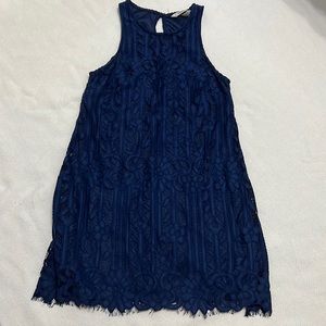 Navy Blue Dress